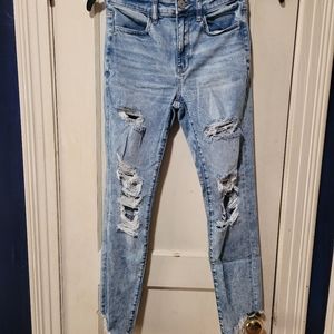 American Eagle cropped jeans sz 6L